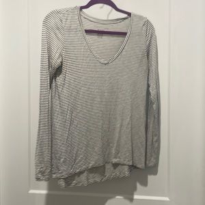 American Eagle striped t shirt long sleeve XS